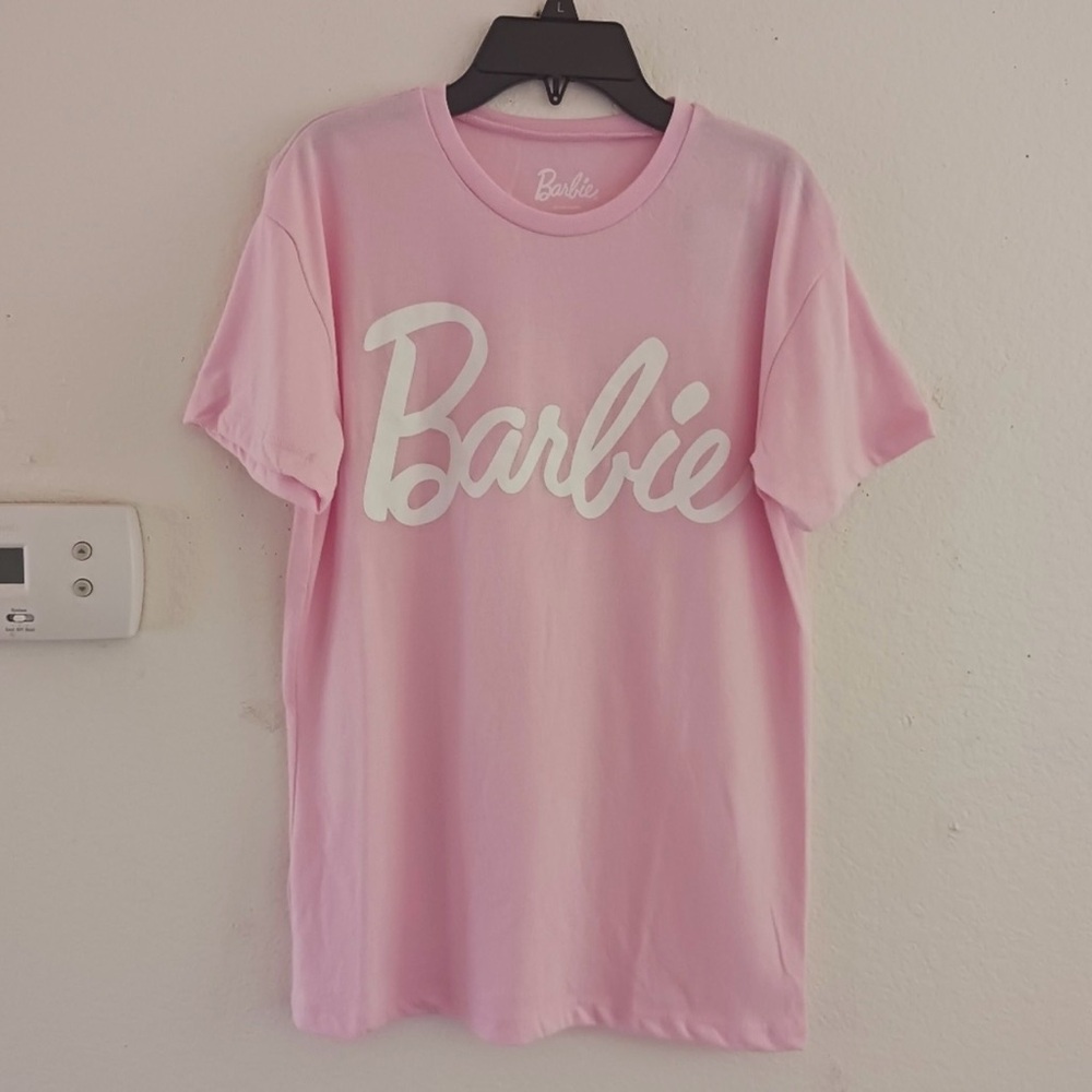 Women's Barbie Graphic Logo T-shirt